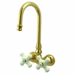 Kingston Brass CC79T Vintage 3-3/8" Wall Mount Tub Filler
