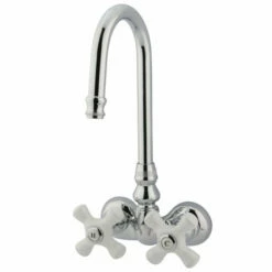 Kingston Brass CC79T Vintage 3-3/8" Wall Mount Tub Filler -Hansgrohe Shop CC80T1