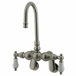 Kingston Brass CC83T Vintage Wall Mount Tub Filler With Adjustable Centers -Hansgrohe Shop CC83T8