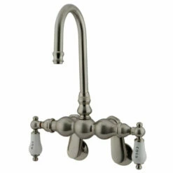 Kingston Brass CC85T Vintage Wall Mount Tub Filler With Adjustable Centers 6 Kingston Brass CC85T Vintage Wall Mount Tub Filler With Adjustable Centers -Hansgrohe Shop CC85T8