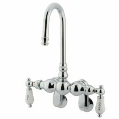 Kingston Brass CC85T Vintage Wall Mount Tub Filler With Adjustable Centers 7 Kingston Brass CC85T Vintage Wall Mount Tub Filler With Adjustable Centers -Hansgrohe Shop CC86T1