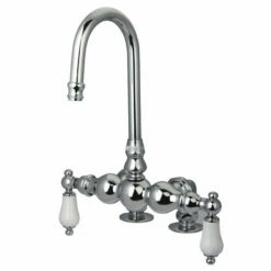 Kingston Brass CC93T Vintage 3-3/8" Deck Mount Tub Filler -Hansgrohe Shop CC94T1