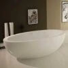 Atlantis Whirlpools Cabarita 7541CB 75 X 41 Artificial Stone Freestanding Bathtub