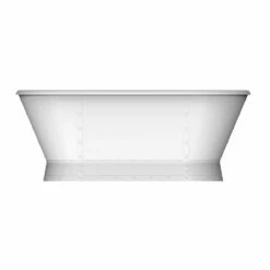 Barclay - Corrigan 66" Acrylic Freestanding Tub - ATDRN66A-WH -Hansgrohe Shop Corrigan2