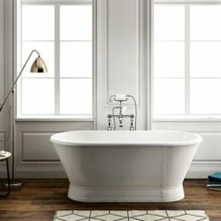 Barclay - Corrigan 66" Acrylic Freestanding Tub - ATDRN66A-WH