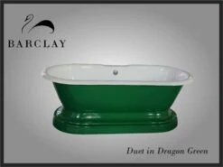 Personalize With Barclay - SPECIAL PAINT COLORS - By Barclay Products -Hansgrohe Shop Duet in Dragon Green large 26cfd5b3 f515 4c73 a3c5 394305eca658