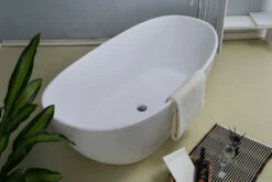 Barclay - Electra 64" Resin Freestanding Tub - RTDSN64-OF