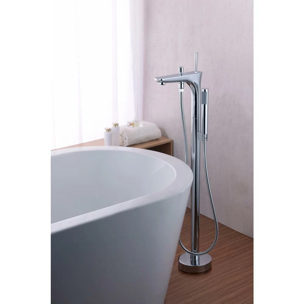ANZZI Kase Series FS-AZ0029 1-Handle Freestanding Claw Foot Tub Faucet With Hand Shower 15 ANZZI Kase Series FS-AZ0029 1-Handle Freestanding Claw Foot Tub Faucet With Hand Shower - Image 15