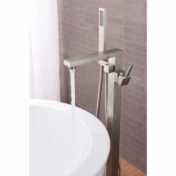 ANZZI Khone Series FS-AZ0037 2-Handle Claw Foot Tub Faucet With Hand Shower -Hansgrohe Shop FS AZ0037BN 3 e2b7345c 3132 4b54 8bc4 d214526f0917