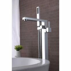 ANZZI Khone Series FS-AZ0037 2-Handle Claw Foot Tub Faucet With Hand Shower -Hansgrohe Shop FS AZ0037CH 5 35b3f445 3428 48ed b39f 26cae1e12dab