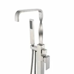 ANZZI Yosemite Series FS-AZ0050 2-Handle Claw Foot Tub Faucet With Hand Shower -Hansgrohe Shop FS AZ0050BN 7 8b5153e5 3865 4ece 8c45 344130414c44