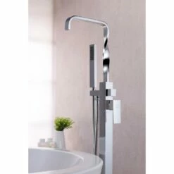 ANZZI Yosemite Series FS-AZ0050 2-Handle Claw Foot Tub Faucet With Hand Shower -Hansgrohe Shop FS AZ0050CH 6 11229a59 07cf 4a15 9917 9b9ae8e92d40
