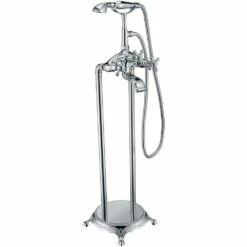 ANZZI Tugela Series FS-AZ0052 3-Handle Claw Foot Tub Faucet With Hand Shower -Hansgrohe Shop FS AZ0052CH 4 e4fb5374 6107 49f1 b47b d8df8dfc0e79