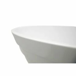 ANZZI Nimbus Series FT-AZ068 5.6 Ft. Acrylic Center Drain Freestanding Bathtub In Glossy White -Hansgrohe Shop FT AZ068 8