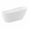 ANZZI Trend Series FT-AZ093 5.58 Ft. Freestanding Bathtub In White