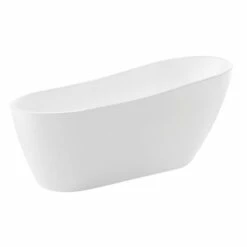 ANZZI Trend Series FT-AZ093 5.58 Ft. Freestanding Bathtub In White