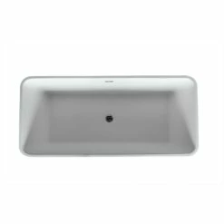 ANZZI Cenere Series 4.9 Ft. Man-Made Stone Classic Freestanding Flatbottom Non-Whirlpool Bathtub In Matte White With Freestanding Faucet 26 ANZZI Cenere Series 4.9 Ft. Man-Made Stone Classic Freestanding Flatbottom Non-Whirlpool Bathtub In Matte White With Freestanding Faucet -Hansgrohe Shop FT AZ501 2