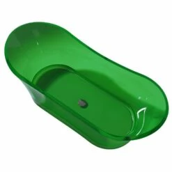 ANZZI Azul Series 5.8 Ft. Man-Made Stone Center Drain Freestanding Bathtub 22 ANZZI Azul Series 5.8 Ft. Man-Made Stone Center Drain Freestanding Bathtub -Hansgrohe Shop FT AZ520 GR