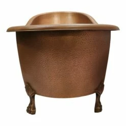 Barclay - Gitali 68" Slipper Copper Tub - COTSN68-AC-AC 7 Barclay - Gitali 68" Slipper Copper Tub - COTSN68-AC-AC -Hansgrohe Shop Gitali4