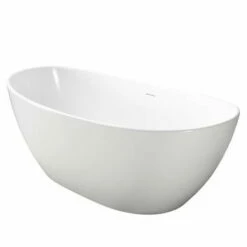 Barclay - Howe 65" Resin Freestanding Tub - RTOVN64-OF -Hansgrohe Shop Howe2