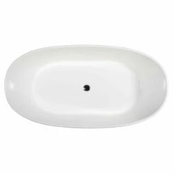 Barclay - Howe 65" Resin Freestanding Tub - RTOVN64-OF -Hansgrohe Shop Howe3