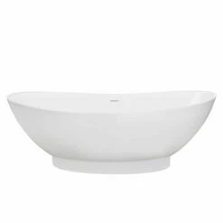 Barclay - Julianna 71" Resin Double Slipper Tub - RTDSN71 -Hansgrohe Shop Julianna1