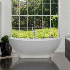 Barclay - Julianna 71" Resin Double Slipper Tub - RTDSN71