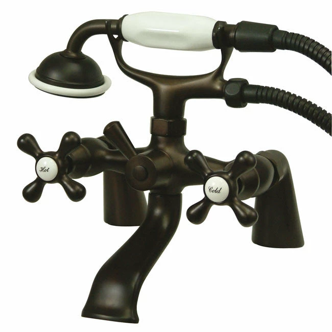 Kingston Brass Vintage 6" Deck Mount Tub Filler 3 Kingston Brass Vintage 6" Deck Mount Tub Filler - Image 3