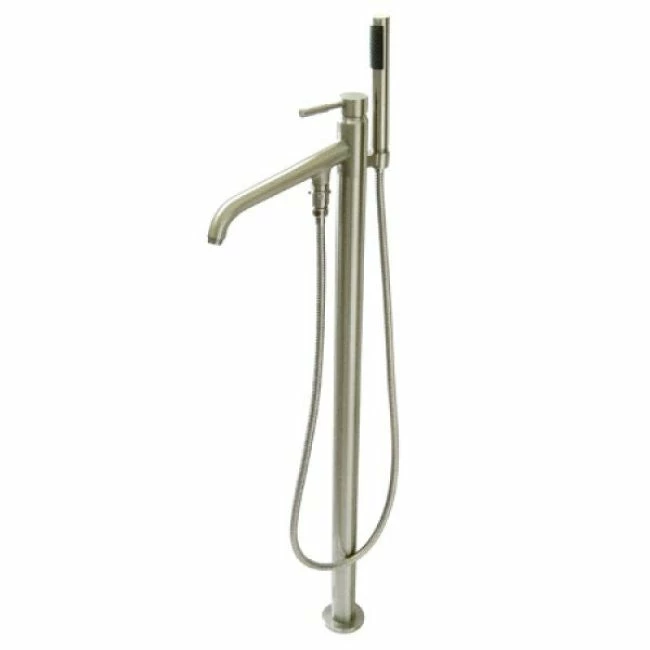 Kingston Brass KS813 Concord Floor Mount Tub Filler With Hand Shower 11 Kingston Brass KS813 Concord Floor Mount Tub Filler With Hand Shower - Image 11