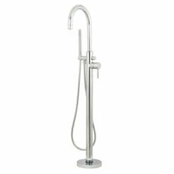 Kingston Brass KS815 Concord Floor Mount Tub Filler With Hand Shower