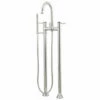 Kingston Brass KS835 Concord Floor Mount Tub Filler With Hand Shower