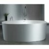 Atlantis Whirlpools Kurow 6131KW 61 X 31 Artificial Stone Freestanding Bathtub