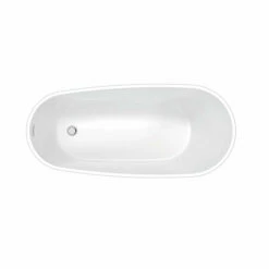 Barclay - Lulu 71" Acrylic Slipper Tub With Integral Drain And Overflow - ATSN71FIG 14 Barclay - Lulu 71" Acrylic Slipper Tub With Integral Drain And Overflow - ATSN71FIG -Hansgrohe Shop Lulu4