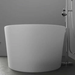 Barclay - Magnus 63" Resin Freestanding Oval Tub - RTOVN63-OF 10 Barclay - Magnus 63" Resin Freestanding Oval Tub - RTOVN63-OF -Hansgrohe Shop MagnusLifestyle5
