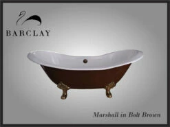 Personalize With Barclay - SPECIAL PAINT COLORS - By Barclay Products -Hansgrohe Shop Marshall in Bolt Brown large 210cabe7 5164 4b7d 87ec cf9c5eab7eec