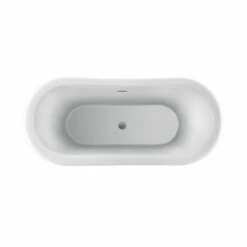 Barclay - Morgan 70" Acrylic Double Slipper Tub With Integral Drain And Overflow - ATDSN70BHIG -Hansgrohe Shop Morgan3