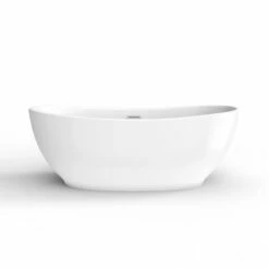 Barclay - Mystique 59" Acrylic Double Slipper Tub With Integral Drain - ATDSN59IG 14 Barclay - Mystique 59" Acrylic Double Slipper Tub With Integral Drain - ATDSN59IG -Hansgrohe Shop Mystique1