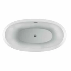 Barclay - Naomi 67" Acrylic Double Slipper Tub With Integral Drain And Overflow - ATDSN67IG -Hansgrohe Shop Naomi2
