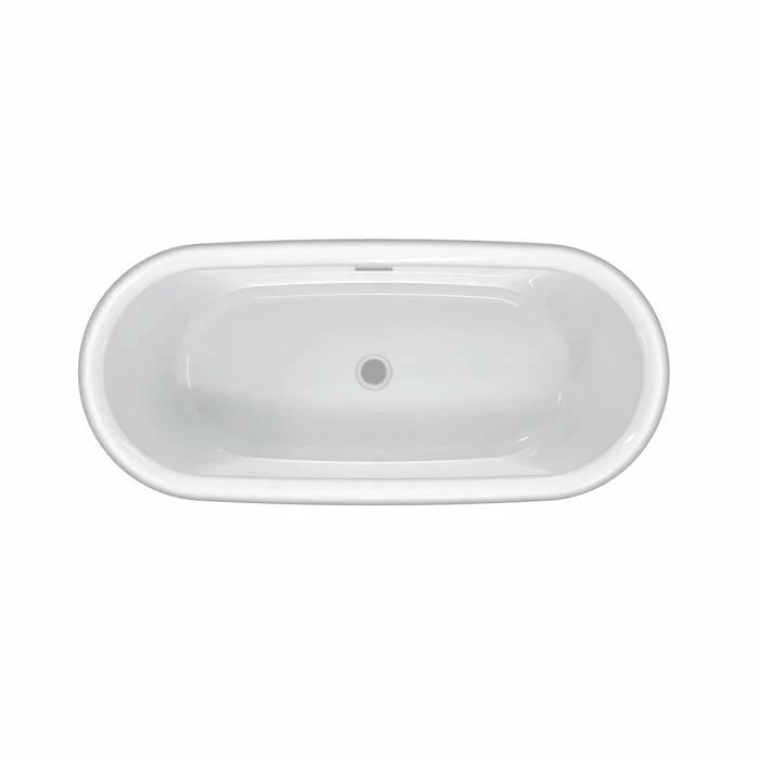 Barclay - Nemo 67" Acrylic Double Slipper Tub With Integral Drain And Overflow - ATDSN67BIG 4 Barclay - Nemo 67" Acrylic Double Slipper Tub With Integral Drain And Overflow - ATDSN67BIG - Image 4
