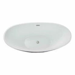 Barclay - Nickelby 68" Acrylic Double Slipper Tub With Integral Drain And Overflow - ATDSN68FIG -Hansgrohe Shop Nickelby2