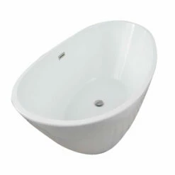 Barclay - Nickelby 68" Acrylic Double Slipper Tub With Integral Drain And Overflow - ATDSN68FIG -Hansgrohe Shop Nickelby3