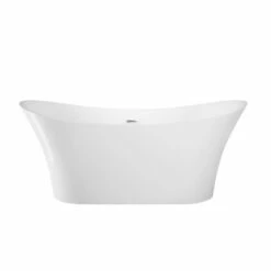 Barclay - Noreen 69" Acrylic Double Slipper Tub With Integrated Drain And Overflow - ATDSN69KIG -Hansgrohe Shop Noreen2