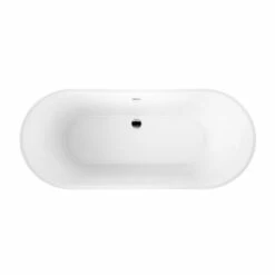Barclay - Noreen 69" Acrylic Double Slipper Tub With Integrated Drain And Overflow - ATDSN69KIG -Hansgrohe Shop Noreen4