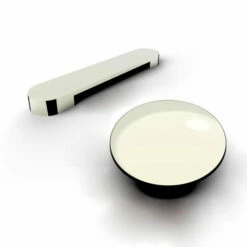 Barclay - Normandy 70" Acrylic Double Slipper Tub With Integrated Drain And Overflow - ATDSN70BIG -Hansgrohe Shop Normandy PN