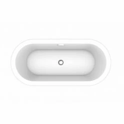 Barclay - Ollie 55" Acrylic Tub With Integral Drain And Overflow - ATOVN55IG -Hansgrohe Shop Ollie2