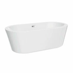 Barclay - Opus 59" Acrylic Tub With Integrated Drain And Overflow - ATOVN59MFIG