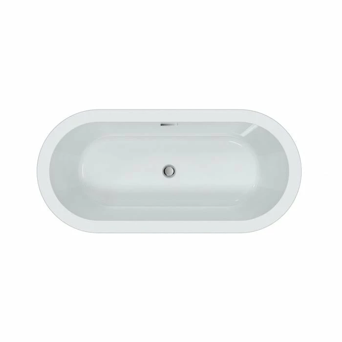 Barclay - Opus 59" Acrylic Tub With Integrated Drain And Overflow - ATOVN59MFIG 3 Barclay - Opus 59" Acrylic Tub With Integrated Drain And Overflow - ATOVN59MFIG - Image 3