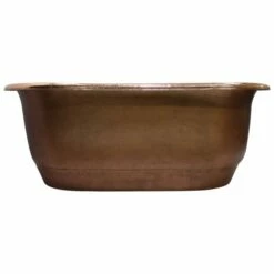 Barclay - Rochelle 66" Copper Freestanding Tub - COTDRN66C-SAP