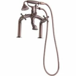 Giagni Victorian Deck Mount Tub Faucet 13 Giagni Victorian Deck Mount Tub Faucet -Hansgrohe Shop TDTF C ORB with risers