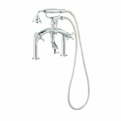 Giagni Victorian Deck Mount Tub Faucet 16 Giagni Victorian Deck Mount Tub Faucet -Hansgrohe Shop TDTF C PC with risers